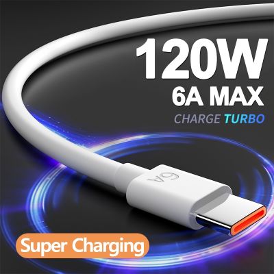 【jw】☢○  6A 120W USB Type C Super Fast Cable Note 12 Charing Data Cord 13 POCO