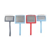 Pet Grooming Hair Remover Brush Manual Household Beauty Hairbrush Long Handle Professional Reusable Deshedding Rake Brushes  Combs