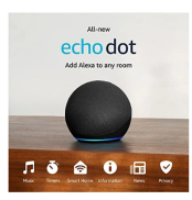 Loa Thông Minh trợ lý ảo Amazon Echo Dot 5 Thế hệ mới 2022 kèm bóng đèn