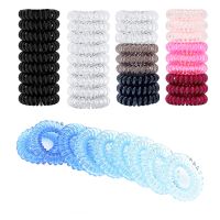 9 Pcs New Hair Ties for Accessories Rubber Bands Cord Coils Band