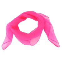 Lovely Fashion Plain Square Chiffon neck Scarf Head Scarves 70 cm x 70cm