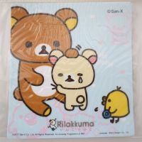 แผ่นติด สูญญากาศ  ป้าย ภาษี พรบ Rilakkuma รีลัคคุมะ แผ่น ป้ายพลาสติก ติดกระจก แผ่นป้าย สติ๊กเกอร์ กระจกหน้ารถ