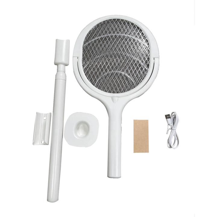 electric-fly-swatter-zapper-rotating-head-rechargeable-indoor-zapper-fruit-fly-1pcs-telescopic-extension-wand