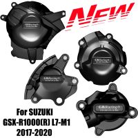 เคสเครื่องยนต์มอเตอร์ไซค์ฝาครอบอุปกรณ์ปกป้องป้องกันสำหรับ GB Racing สำหรับ Suzuki GSX-R1000 GSXR 1000 L7 GSXR1000 2017 2018 2019 2020 2021