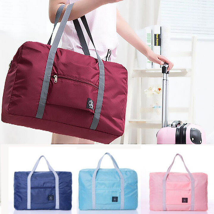 Wind Blows Folding Carry Bag Travel Bag Foldable Nylon WaterProof