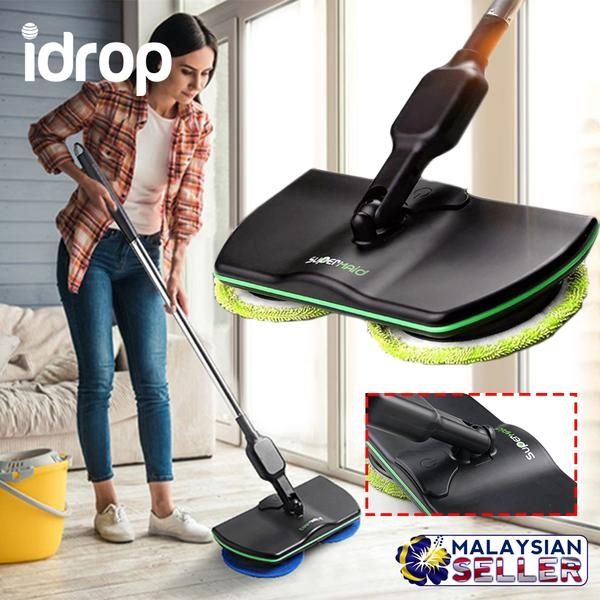 Mop Electric Sweeper Cordless Spin Mop Floor Polisher Rechargeable