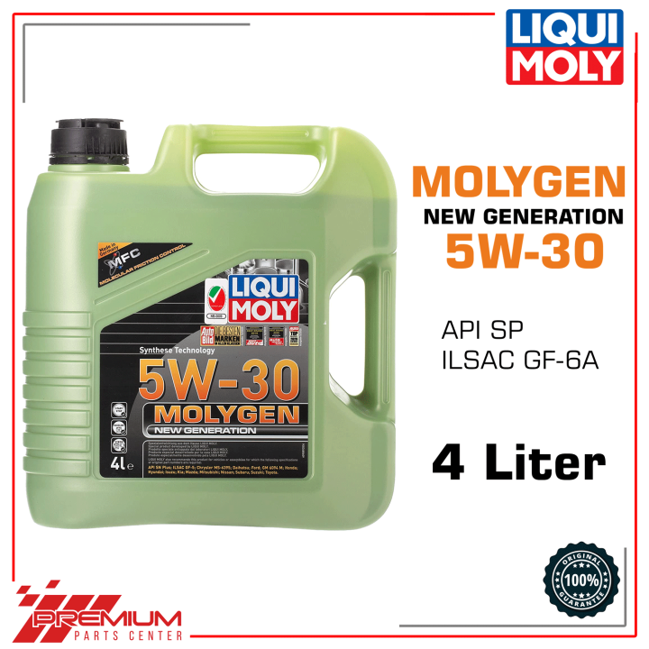 LIQUI MOLY 5W30 MOLYGEN NEW GENERATION Gasoline Oil 4 Liters | Lazada PH