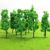 Holiday Discounts 10Pcs/20Pcs O Scale Model Trees 10.5Cm 1:50 Green Iron Wire Trees Railway Secenry G11040