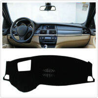 สำหรับ BMW X6ก่อนปี2013สีดำ Dashmat Dashboard Mat Dash Cover Sun Visor Pad