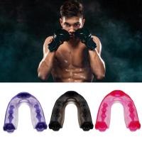 EVA Sport Mouth Guard Teeth Protector Humanized Design Shaping Kids Adults Boxing Mouthguard Tooth Brace Protection for Sports Protective Gear