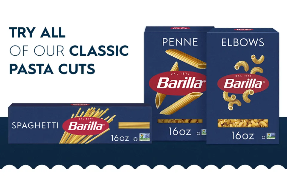 Barilla Pipette Pasta, 16 oz. Box (Pack of 12) - Non-GMO Pasta