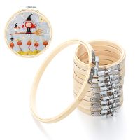 ❃❆✹ 8/10/13/15/18/30cm DIY Needlecraft Cross Stitch Machine Bamboo Frame Embroidery Hoop Ring Round Loop Hand Household Sewing Tools