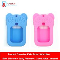 ♧∈۩ Universal Protect Case for Kids Watch 1.44‘’ 1.54‘’ Q90 Q100 Q528 H1 W5 GPS Smart Watch Anti-lost Halter Watch Case with Lanyard