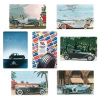 【HOT】◈♕ Car Painting Tin Plates Old Magazines Metal Signs Wall Bar Iron