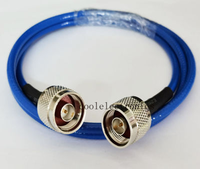 Blue Soft RG142 N Plug Male to N Male RF Crimp Coax Pigtail Connector Cable 10/15/20/30/50CM 1/2/3/5/10M