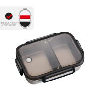 WORTHBUY Japanese Lunch Box With Compartment 304 Stainless Steel Bento Box For Kids School Food Container Leak-proof Food Box