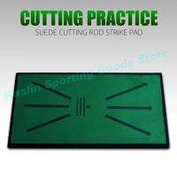 TTYGJ New Golf Practice Mats Percussion Mats Swing Practice Mats Show the trajectory of hitting the ball Velvet practice