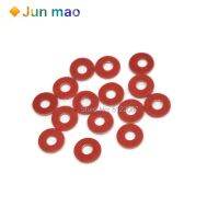 250pcs M3 Red Insulating Fiber Washer Insulation Screw Gasket