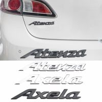 Cars For Mazda Atenza Axela ABS Car Emblem Decal Stickers Styling Rear Trunk Logo Car Body Decoration Auto Modification Accessories