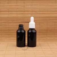 【hot】 5pcs/Lot 30ml/cc Glass Bottle Small Lid Pot 1OZ  Parfum Refillable Sub-bottling Vial