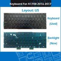 【City of Angels】แล็ปท็อป US English Standard A1708 Keyboard สำหรับ Macbook Pro Retina 13 Quot; คีย์บอร์ดพร้อม Backlight 2016 2017 EMC 2978 3164