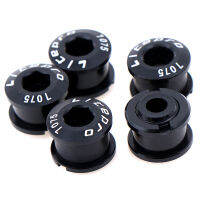 Badao 5pcs BIKE chainring bolts เดี่ยว/คู่/สามความเร็วโซ่สกรู