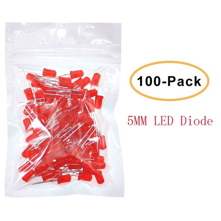 100pcs-lot-f5-led-diode-5mm-led-light-assorted-kit-diy-warm-white-red-blue-green-uv-orange-yellow-pink-colorelectrical-circuitry-parts