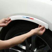 รถ Anti-collision Strip ล้อคิ้ว Anti-Scratch Strip Anti-collision สติกเกอร์ประตูกันชน Body แถบตกแต่งป้องกันแถบซิลิโคน Universal