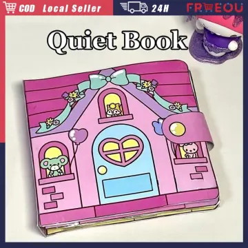 DIY TOCA BOCA PAPER DOLL HOUSE QUIET BOOK / PAPER DOLL BOOK