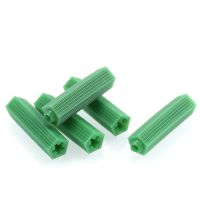 【CW】 200pcs Masonry Screw Fixing Wall Expansion Tube Drywall Plastic Plug Dry ！