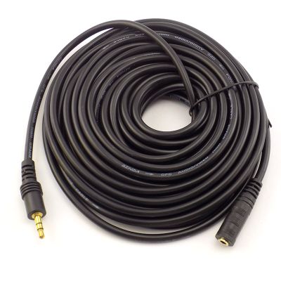 1.5/3/5/10M 3.5mm Stereo Male to Female Audio Extension Cable Cord for Headphone TV Computer Laptop MP3/MP4 Earphone Cables Converters