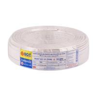 สายไฟ THW IEC01 BCC 1x4 ตร.มม. 100 ม. สีขาวELECTRIC WIRE THW IEC01 BCC 1X4SQ.MM 100M WHITE **จัดส่งด่วนทั่วประเทศ**