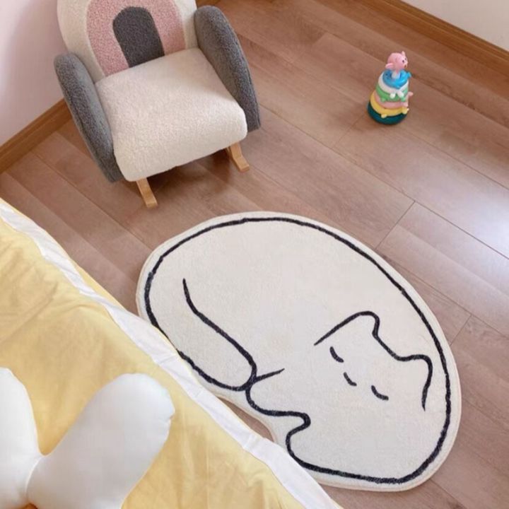 cute-cats-carpet-in-the-bedroom-furry-mat-irregular-bedroom-rug-carpet-for-nursery-mat-for-children-cute-room-decor