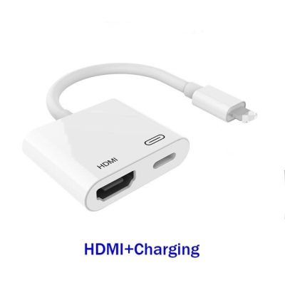 อะแดปเตอร์ USB HDMI OTG สำหรับ Lightning เป็น1080P HD/TV เครื่องแปลงโปรเจคเตอร์สำหรับ Apple ไปยังกล้อง USB สำหรับ iPhone 7 8 11 X XS Pro U Disk