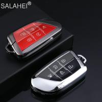 ℗ TPU Zinc Alloy Car Remote Key Case Protection Shell For Cadillac ATS ATS-L XLS XTS XT4 XT5 XT6 CT6 CTS CTS-V SRX 28T Keychian