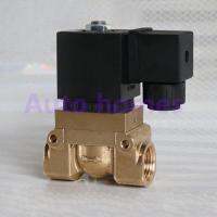 hjk✗☒✐  50bar high pressure temperature solenoid valve 1/2 BSP 24V AC220V Orifice 12mm 5404-04 pilot brass