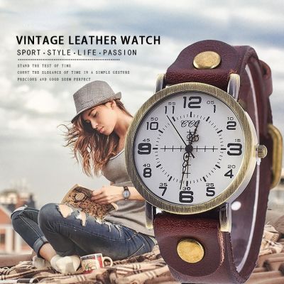 （A Decent035）นาฬิกาข้อมือวินเทจสไตล์วินเทจ Luxurywatch ขายดี CN(Origin)
