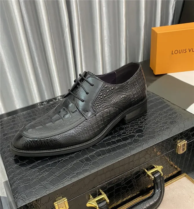 louis vuitton crocodile men's shoes