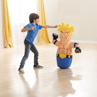 Fun Boxing Doll Tumbler Wrestler Cartoon Play Inflatable Toy Outdoor CS Children Inflatable Bunker for 3-10 Kid Physical