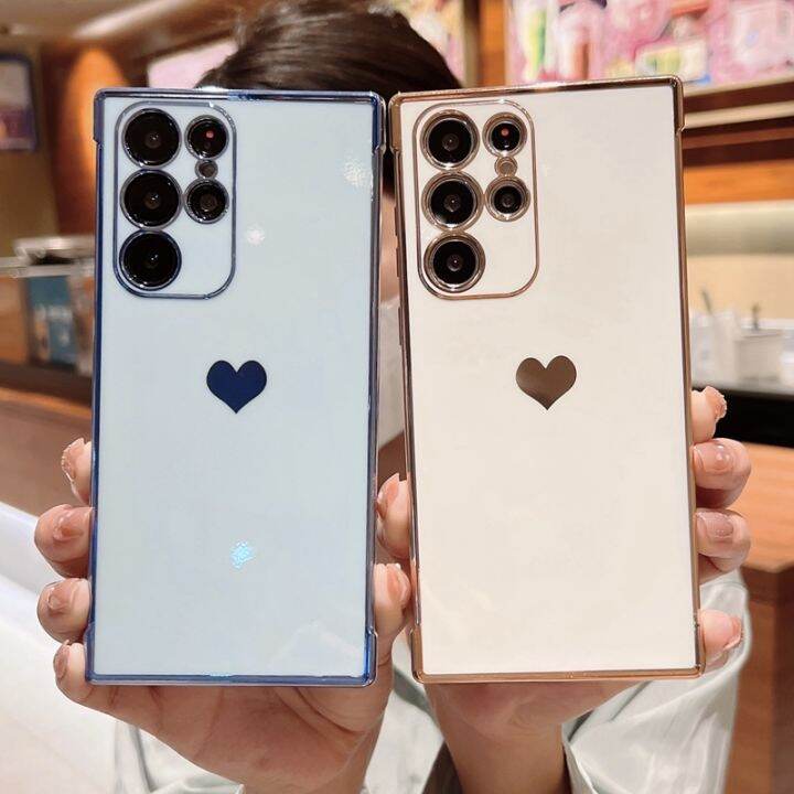 shine-electron-เคสลายหัวใจสำหรับ-samsung-galaxy-a13-a12-a52-a52s-4g-5g-s20-fe-s23-s22-s22มากบวก-a52s-a33-a53ฝาครอบแบบนิ่ม