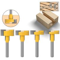 1PC 6MM Shank Milling Cutter ไม้แกะสลัก T-Slot T-Track Slotting Router Bit－8－6mm Shank สําหรับเครื่องตัดสิ่วงานไม้