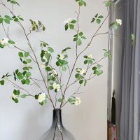 hotx【DT】 Luxury leaf fake long branch Withered Vines Artificial Flowers wedding party decoration flores