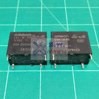 รีเลย์ Relay OMRON คอยล์ 12VDC 24VDC 4P 20A 250VAC **ของแท้** #G4A-1A-PE OMRON (1 ตัว)