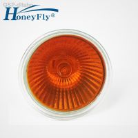 ☜Honeyfly 3 Pçs Laranja Chama Lâmpada 35W/50W 12V/110V/220V Gu5.3 Jcdr Pode Ser Escurecido Âmbar ไปยัง Luz Quartzo Fornalha Lareira