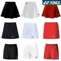 ❃ Yonex badminton skirt pants womens sports skirt yy tennis skirt quick-drying breathable anti-light pleated skirt