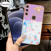 เคสเข้ากันได้กับ Y19 Vivo Y15 U3 Y5S เคสโทรศัพท์นุ่มฝาครอบป้องกันรู Y20กันตกป้องกันสกปรก