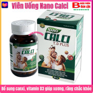 Viên Uống Canxi Nano TD Plus - Bổ Sung Vitamin D3 Hỗ Trợ Phát Triển Chiều