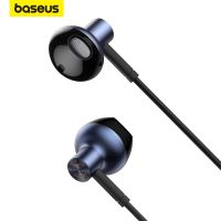 【DT】hot！ Baseus H19 Earphones 6D Stereo Bass Headphone In-Ear 3.5mm Jack Headset with for iPhone 6 Earbuds