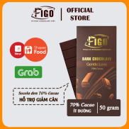Chính hãng Dark Chocolate 70% Cacao, Socola đen đắng 70% Cacao it đường