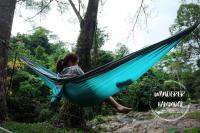 Wanderer Hammock ยาว 3 เมตร เปลเดินป่า เปลพกพา รับน้ำหนักได้ถึง 4 คน ขนาดใหญ่พิเศษ นอนสบาย พร้อมมุ้งและฟรายชีท มี 4 สี